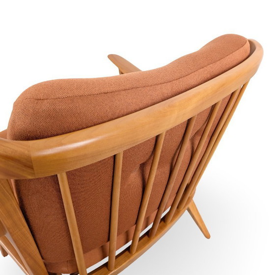 Image 1 of Originele Knoll Antimott fauteuil, vintage design, fauteuil uit het midden van de 20e eeuw.