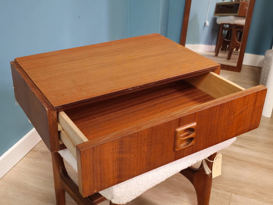 Image 1 of Vintage Floating Bedside Tables Bedside Table Cabinet