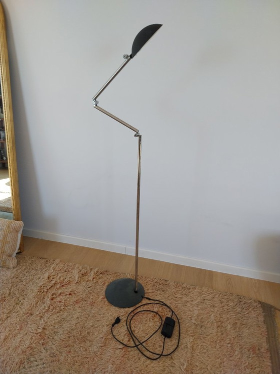 Lampada da terra Orbis ClassiCon H. Schultes – Lampade da terra, Cromo (photo 5 of 5)