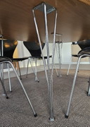 6 Butterfly-Stühle + Superellips-Tisch von Arne Jacobsen für Fritz Hansen
