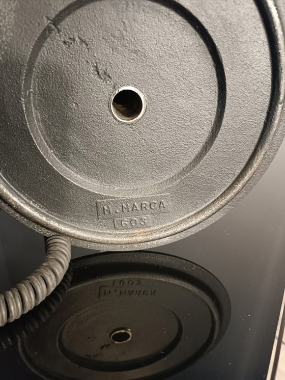 Bureaulamp model 603 van M. Marca, jaren 70. – Tafellampen, Metal (photo 14 of 14)