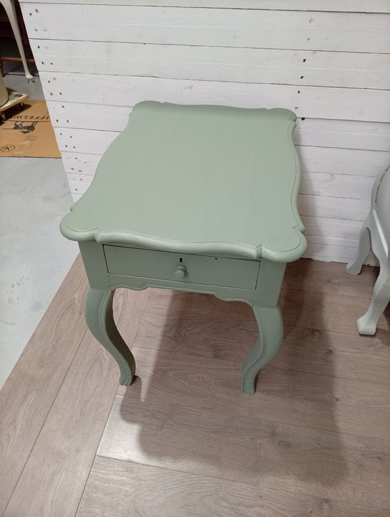 Image 1 of Vintage tafeltje met lade