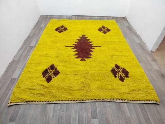 Image 1 of Tapis marocain en laine naturelle 300cmx200cm
