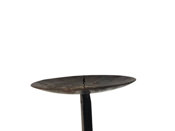 Image 1 of Candelabros de pie trípode (2) - Hierro forjado - Tercer cuarto del siglo XX