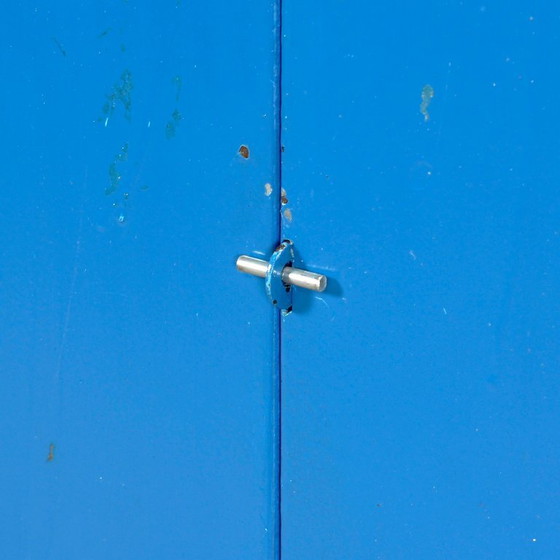 Image 1 of Industriële ladekast met vier lades uit de jaren 70.