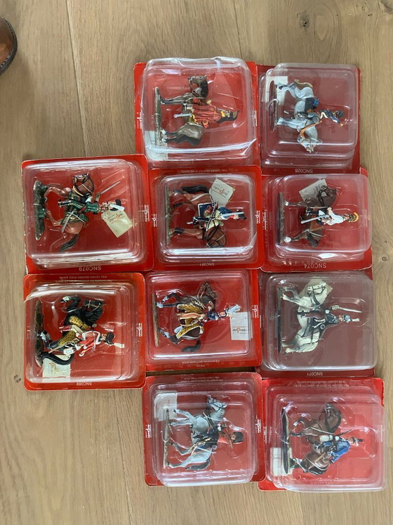 Image 1 of Serie completa Del Prado “Cavalleria delle guerre napoleoniche”, 100 pezzi