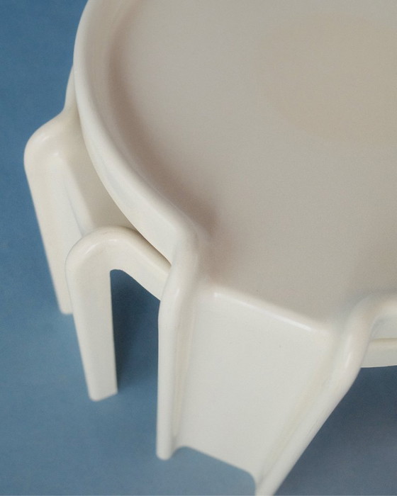 Image 1 of Tavolini impilabili - Giotto Stoppino - Kartell