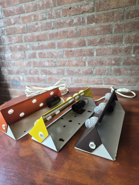 Image 1 of Vintage Herda nachtlampjes/wandlampjes 