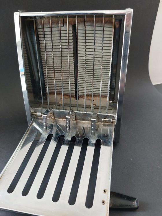 Image 1 of Two Inventum vintage chrome toasters