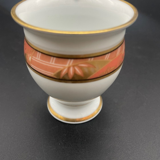 Freiberger Porzellan Mocha Cup with Gold Decoration, Sachsen Germany, Freiberger Porzellan, Sachsen, Crockery (photo 5 of 10)
