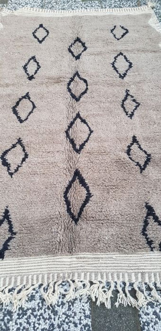 Image 1 of Handgeknoopt Berber tapijt wol 253x158cm