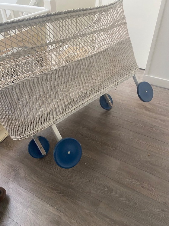 Image 1 of Culla/lettino in rattan