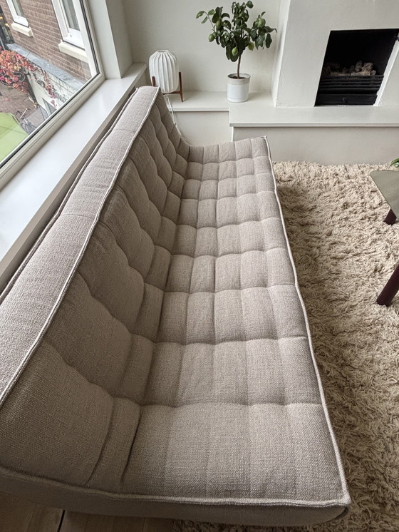 Image 1 of Banco Etnicraft N701 de 3 compartimentos en color beige