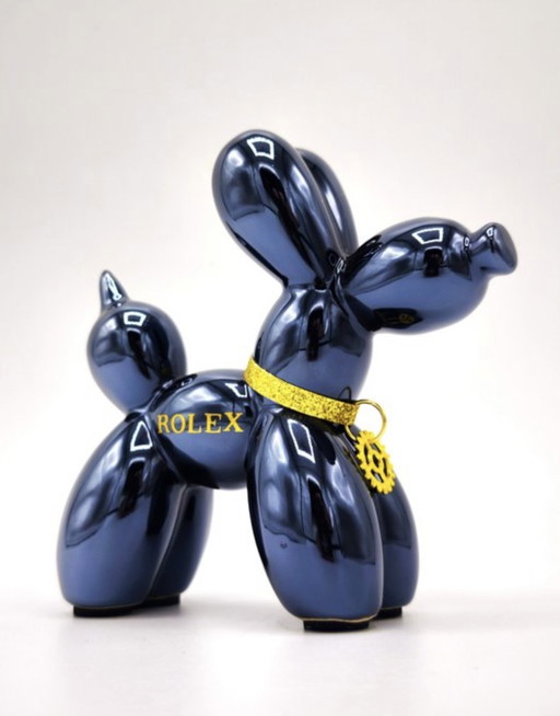 Rolex Balloon Dog. Popart Werk Genummerd, Ondertekend En Geleverd Met "Ama"Certificaat Van Echtheid.