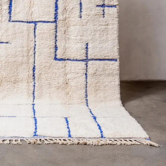 Alfombra artesanal de pura lana con coloridos estampados, 2/3 m – Ahrend, Wool (photo 7 of 9)