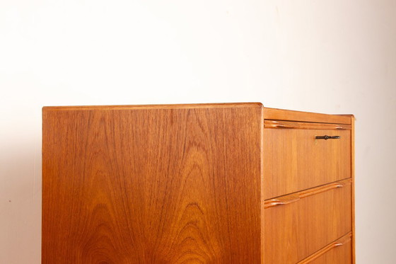 Image 1 of Cassettiera danese a 4 cassetti in teak di Henning Jørgensen per Fredericia Furniture 1960.