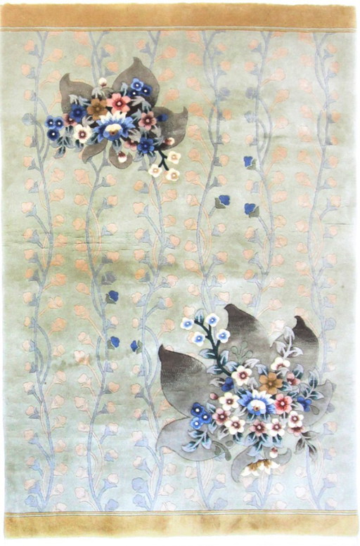 Designer rug, Chinese rug, 183 x 122 cm