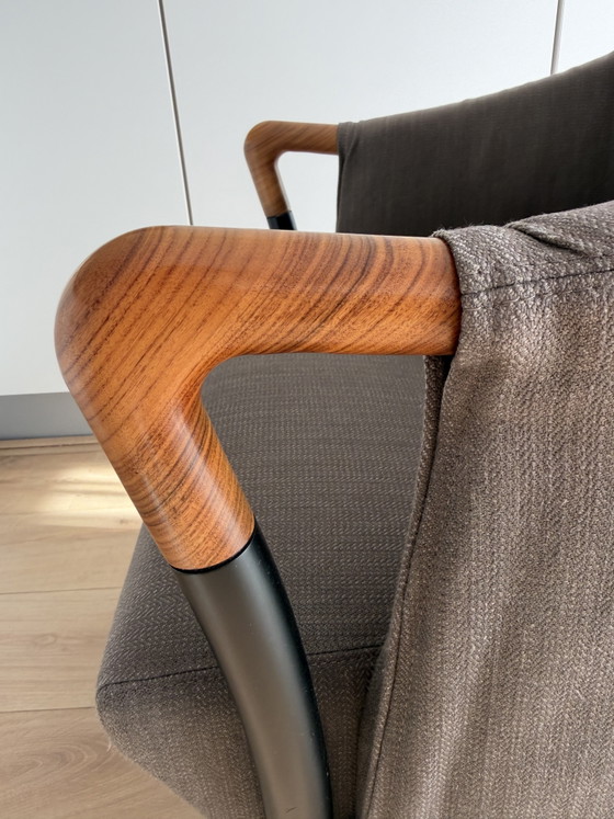 Image 1 of Progetti Wingchair met head roll van Georgetti