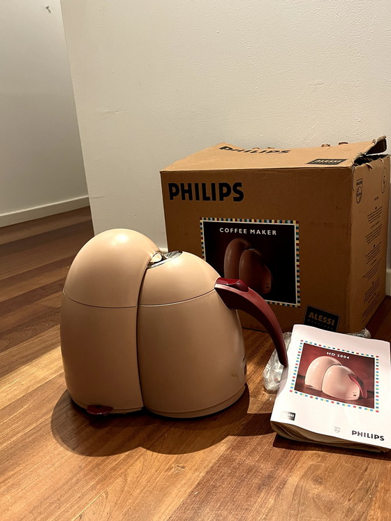 Image 1 of 2 x Philips Alessi: Exprimidor de cítricos y cafetera - ¡Nuevo en caja!