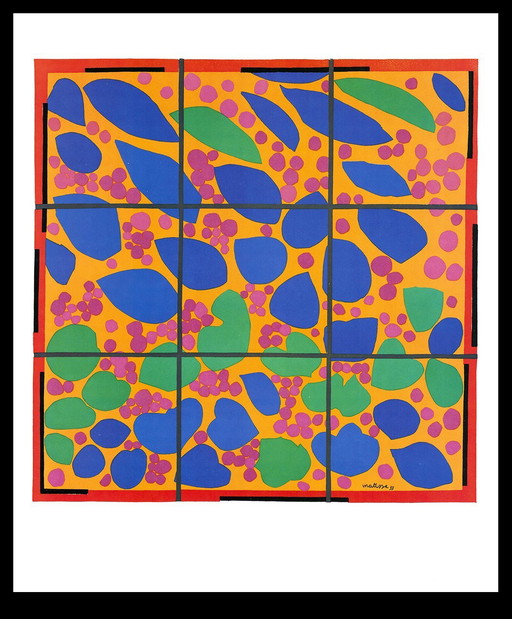 Matisse, Henri - Bloeiende klimop - Kunstdruk