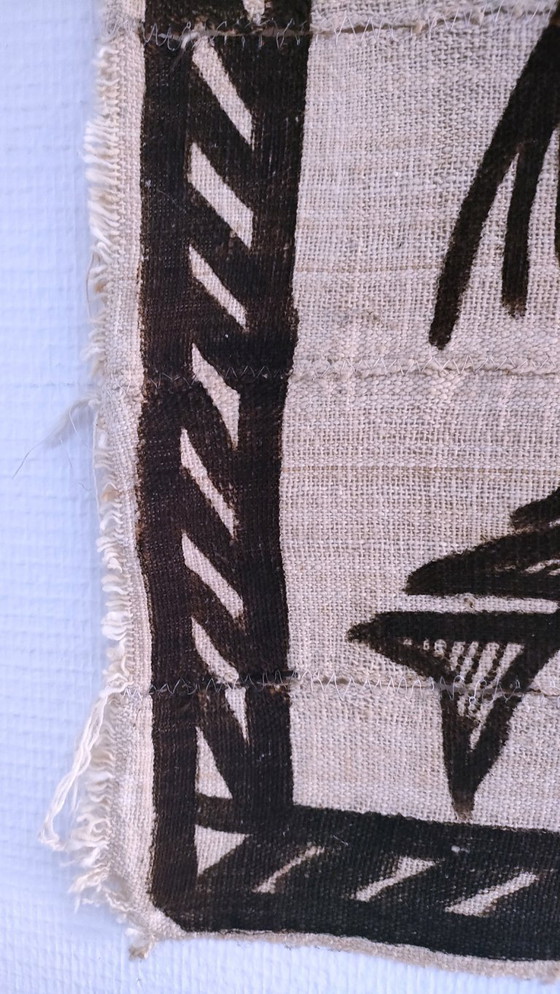 Image 1 of korhogo senoufo wandkleed vintage canvas