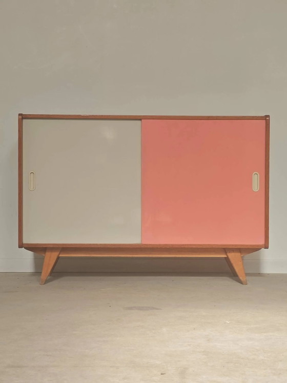 Credenza U452 rosa e bianca di Jiri Jiroutek per Interier Praha – Armadi contenitori, Legno, Design (photo 28 of 28)