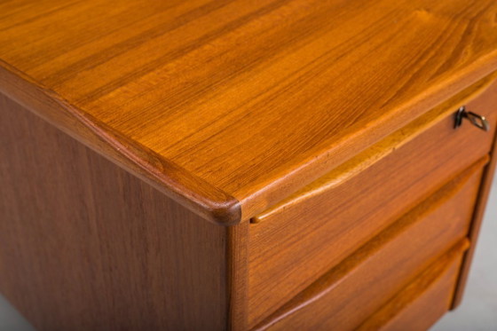 Image 1 of  Mid-Century Boomerang Desk in Teak by Peter Løvig Nielsen, Denmark, 1960s