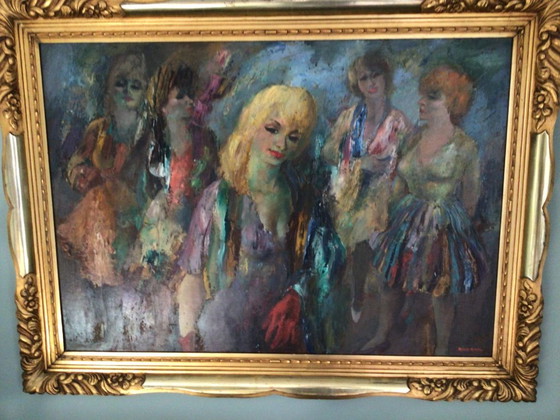 Peintre Raphael de buck – Peintures et dessins, Toile (photo 4 of 10)
