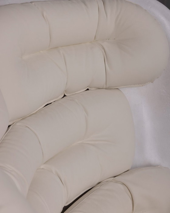 Image 1 of VINTAGE SWIVEL ARMCHAIR FROM THE 1960S, ELDA MODEL DESIGNED BY JOE COLOMBO FOR COMFORT