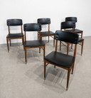 Set of Six Scandinavian Mid-Century Dining Chairs, 1960s
