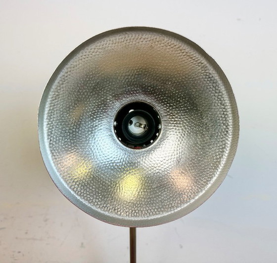 Image 1 of Vintage Red East German Table Lamp from AKA Leuchten, 1970s