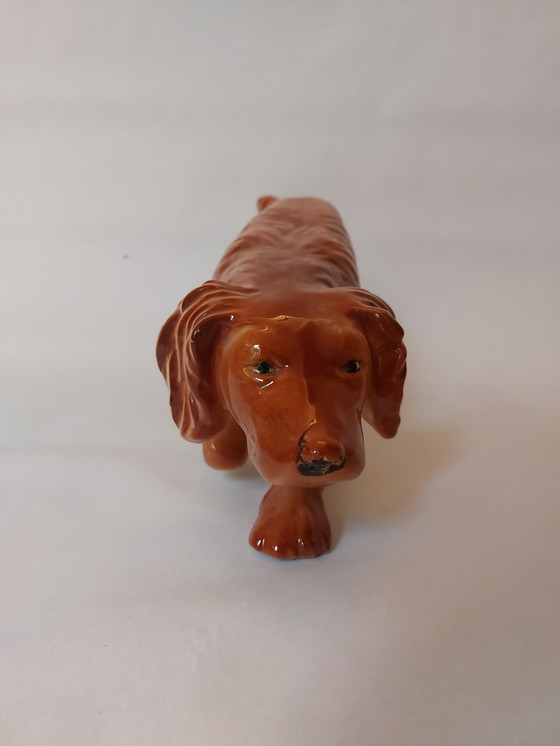 Image 1 of Statue vintage chien setter irlandais