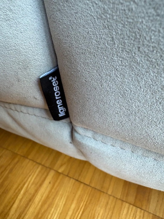 Image 1 of Ligne Roset Togo 3-seater - Pearl - Alcantara