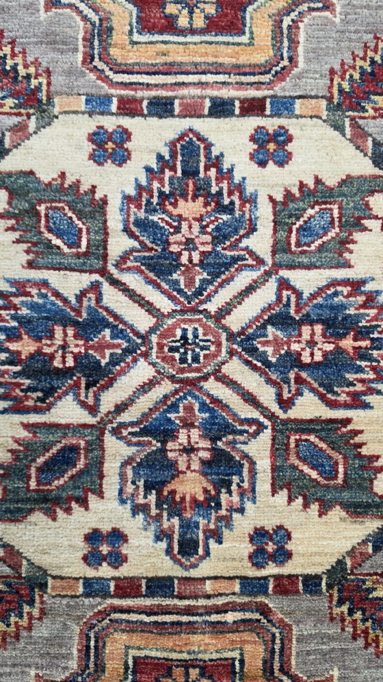 Image 1 of Handmade oriental wool Ziegler Kazak carpet New! 168x237cm
