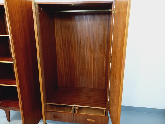 Image 1 of Armadio vintage in teak in stile scandinavo degli anni '60