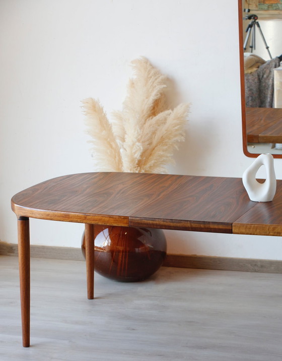 Image 1 of Rosewood Dining Table - Skovmand & Andersen, Denmark, 1960s