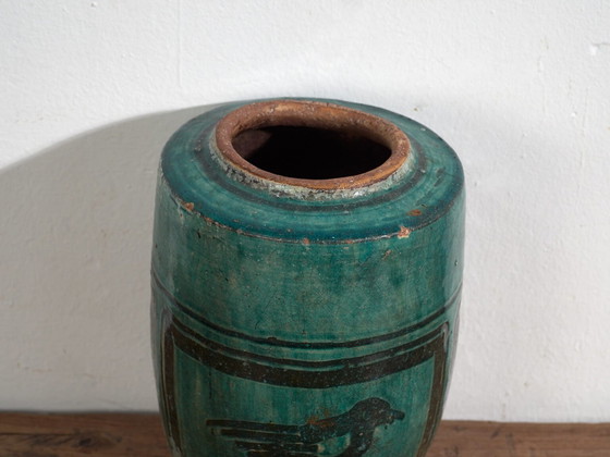 Antieke groene vaas (ca. 1820) #39 – Vazen (photo 26 of 40)
