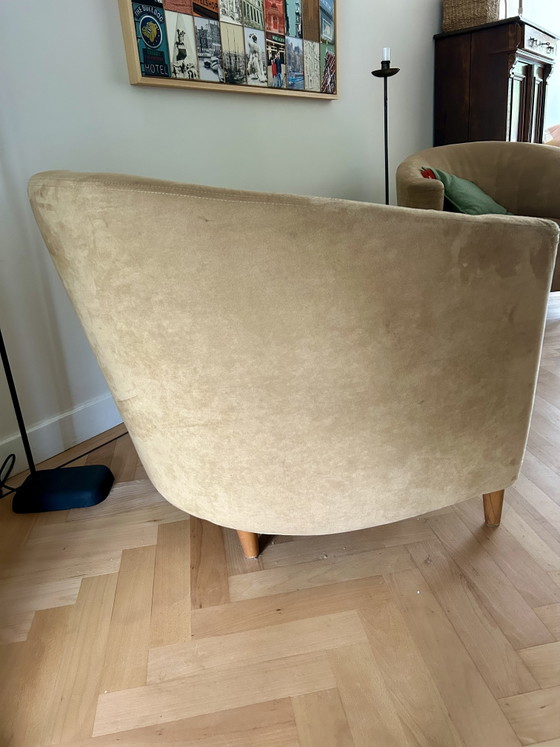 2 sillones Arx Gelderland Milos color beige, ante liso/Alcantara – Leather (photo 4 of 15)