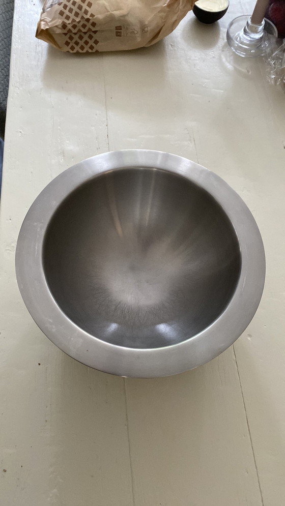 Image 1 of Bol à mélanger ou joli bol à fruits en acier inoxydable de Magppie