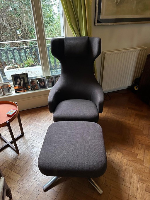 Sedia e pouf Grand Repos Vitra