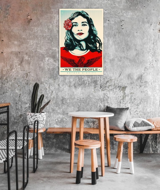 Image 1 of We the People (Defend Dignity) - Shepard Fairey - Obey - Poster 61 × 91 cm
