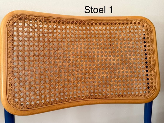 Image 1 of Rare blue Breuer style Cesca Chair