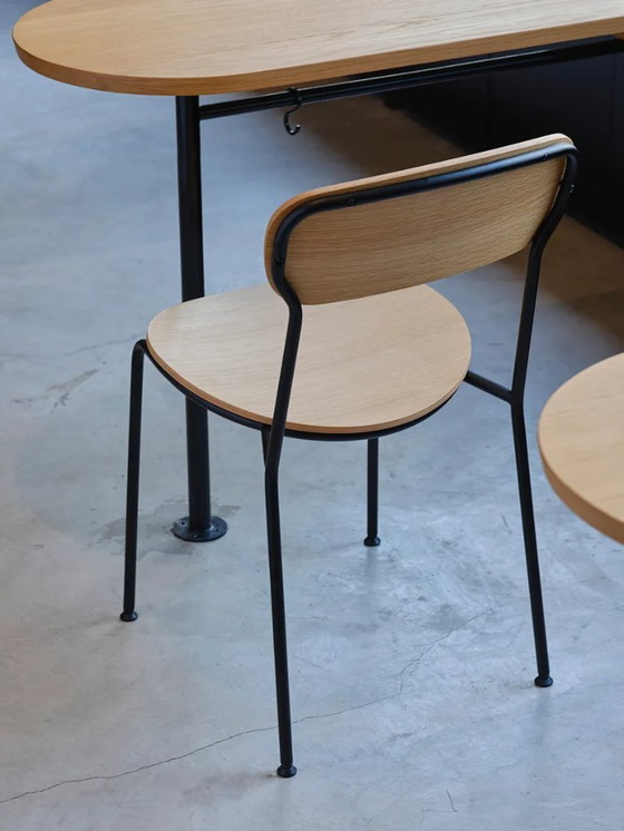 Image 1 of Stack dining chair from Stellar Works in oak