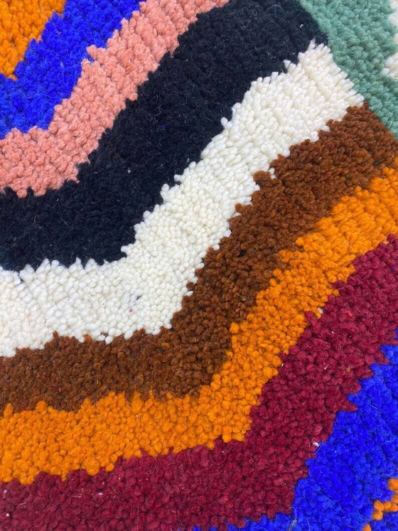 Tapis berbère marocain 250cm x 150cm – Wool, Modern (photo 2 of 11)