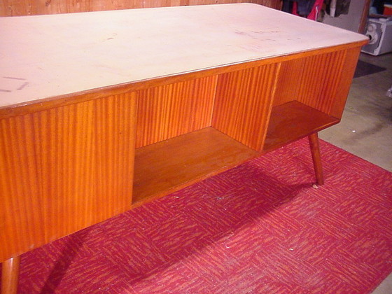 Image 1 of Mostrador de caoba de diseño, mueble de tienda, muebles antiguos, bar