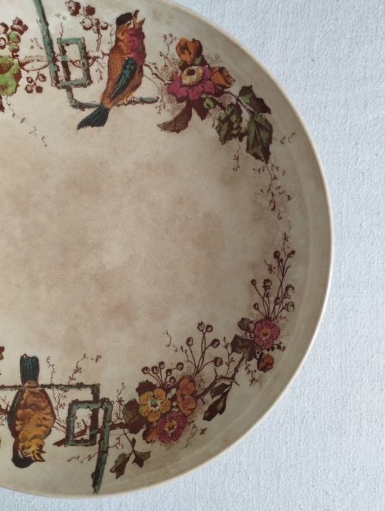 Image 1 of Frutero de piedra de hierro E. Bourgeois Grand Dépôt Birds