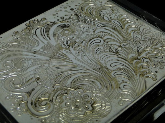 Art Deco Style Humidor from WMF, Germany, 1970s – Decorative Objects, Metal, Plexiglass (photo 10 of 13)