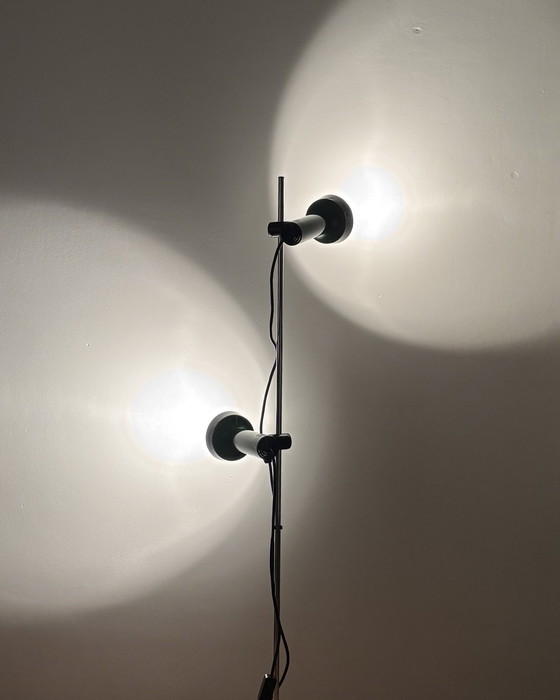Image 1 of Vintage Floor Lamp by Goffredo Reggiani Italy Space Age 1970s, Adjustable Lamp, Mid Century Modern, 70s Industrial, Spot light