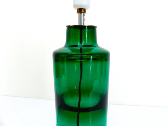 Lamp H.500 In Green Blown Glass By Severin Brørby – Hadeland Glassverk & Høvik Verk, Norway, 1967 (photo 5 of 9)