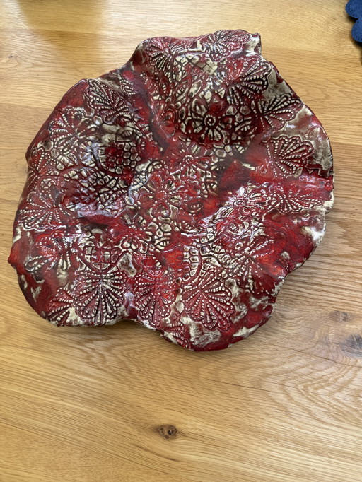 Ceramic decorative fruit plate